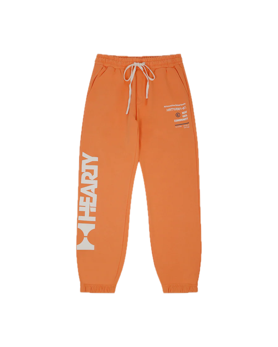 Global Society Orange Sweatpant
